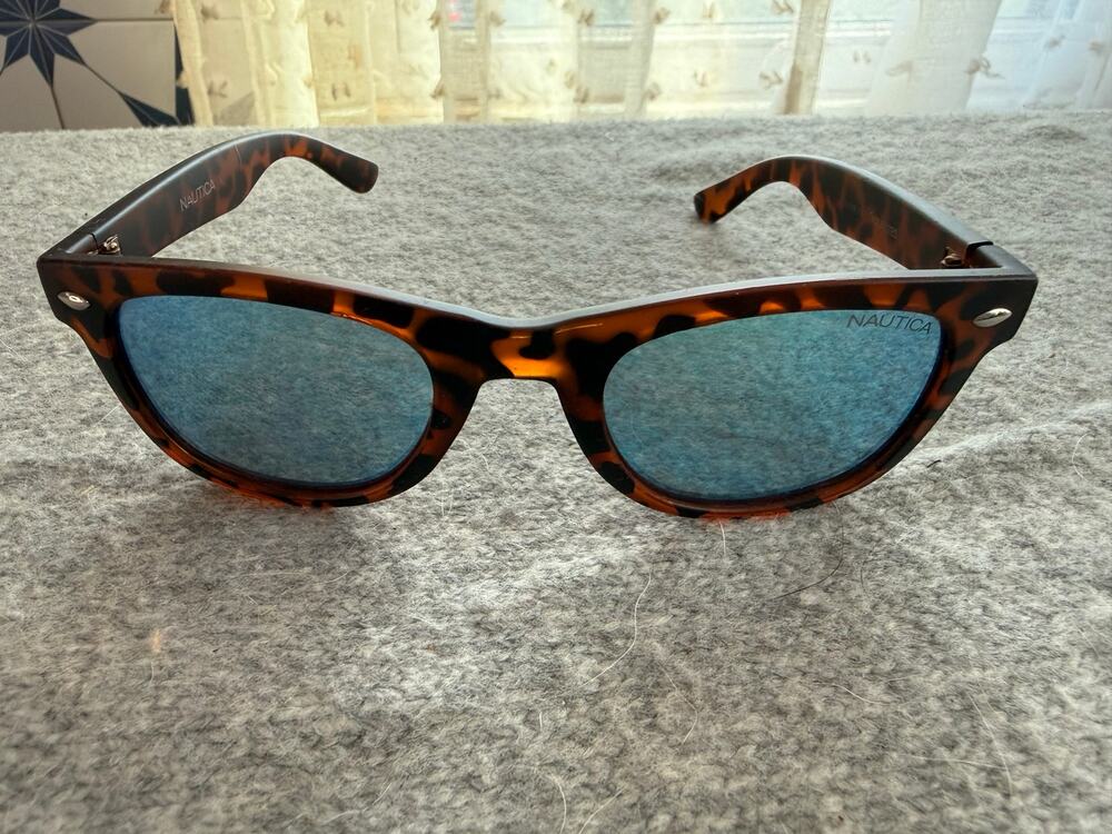 Nautica NS1008 215 Tortoise Blue Polarized Sunglasses